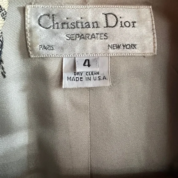 Christian Dior Separates Blazer size 4 - Picture 3 of 3